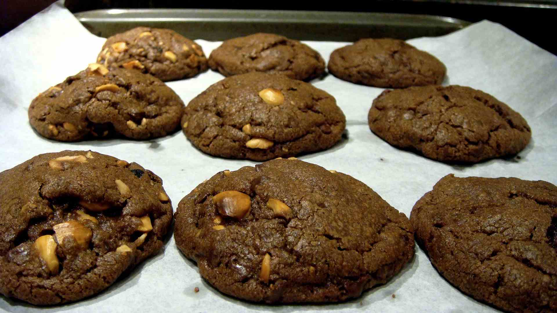 čokoládové cookies